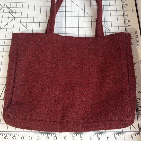 Harris Tweed Patchwork Tote Bag by Thistle – Handwoven Wool, Certified Orb Mark - Picture 6 of 10